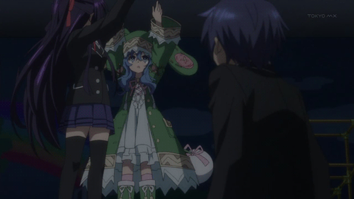 date-a-live-adorable-jumping.gif